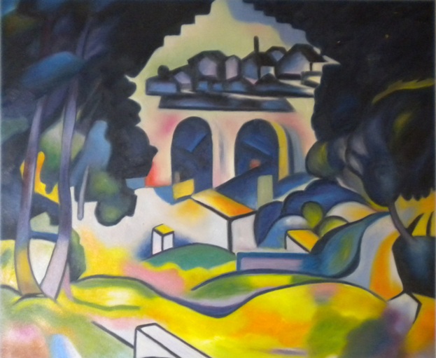 Vendita falso d'autore Paesaggio di Renato Guttuso